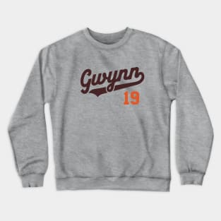 Gwynn 19, San Diego Baseball design Crewneck Sweatshirt